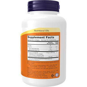 NOW Foods Supplements, Evening Primrose Oil 500 mg with Naturally Occurring GLA (Gamma-Linolenic Acid), 250 Softgels