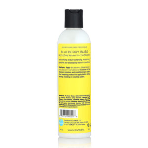 Curls Blueberry Bliss Reparative Leave In Conditioner - 8 oz, Helps Repair Damage and Prevent Breakage, Conditioner for Curly Hair, Wavy, and Coily Hair Types