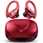 Buy now Ltinist Wireless Earbud, Bluetooth 5.3 Headphones Pure Bass Sound with Earhooks, 75H Battery Over Ear Headphones with Dual-LED Display, IP7 Waterproof Earphones Built-in Microphone for Running Sports Dark red at indiglob india