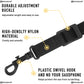Focusound Upgraded Length Tenor Saxophone Neck Strap Soft Sax Leather Strap Padded for Alto and Tenor Saxophone