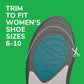 Buy now Dr. Scholl's Run Active Comfort Insoles,Trim to Fit Inserts at indiglob india
