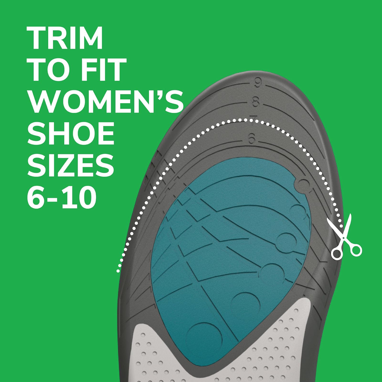 Buy now Dr. Scholl's Run Active Comfort Insoles,Trim to Fit Inserts at indiglob india