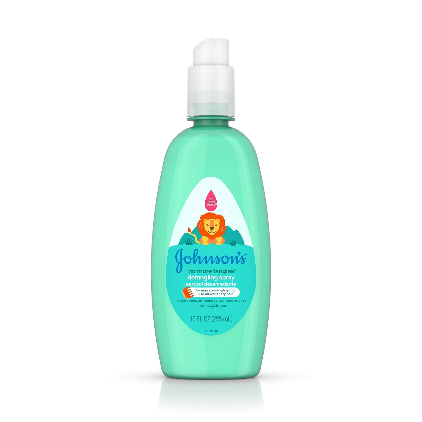 Buy now Johnson's No More Tangles Toddler & Kids Detangling Spray to Unlock Knots in Hair, Hypoallergenic & Paraben-Free, No More Tears Tear-Free Formula For Wet or Dry Hair, 10 fl. oz at indiglob india