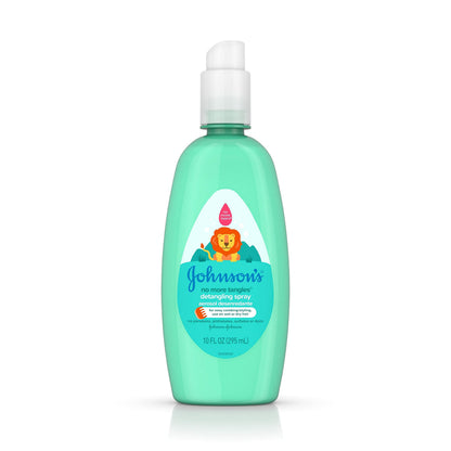 Buy now Johnson's No More Tangles Toddler & Kids Detangling Spray to Unlock Knots in Hair, Hypoallergenic & Paraben-Free, No More Tears Tear-Free Formula For Wet or Dry Hair, 10 fl. oz at indiglob india