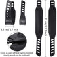 2 Pairs Exercise Bike Pedal Straps Universal Pedal Straps of 1.7 x 12 Inch for Exercise Cycle Home or Gym