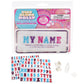 Buy now Ride Along Dolly Kid's Bicycle Customizable License Plate -Make Your Own Bike Name Plate -Includes Over 150 Letter and Cute Number Stickers Decals, Fits Most Bikes -Holiday Stocking Stuffer for Girls at indiglob india