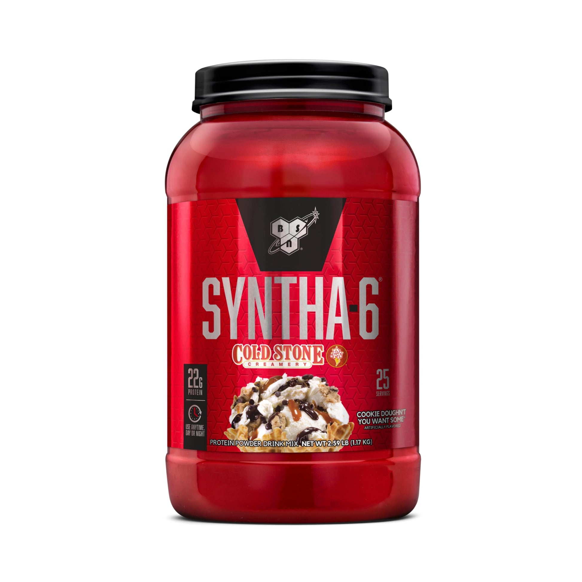 Buy now BSN SYNTHA-6 Whey Protein Powder with Micellar Casein, Chocolate Milk Protein Isolate Powder, Chocolate Milkshake, 97 Servings (Package May Vary) Cookie Doughn't You Want Some 2.59 Pound (Pack of 1) at indiglob india