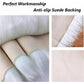 12’’ Small Faux Fur Sheepskin Cushion Soft Plush Area Rug, White Photo Background for Small Product Desktop Photography, Jewelry, Watches, Cosmetics, Ornament, Nail Art, Display and Decor (Square) - My Store