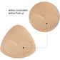 Buy now SERMICLE Self-Adhesive Bra Pads inserts, Removeable Silicone Triangle Push Up Pads at indiglob india
