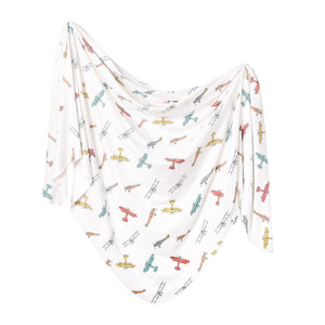 Buy now Copper Pearl Large Premium Knit Baby Swaddle Receiving Blanket Ace at indiglob india