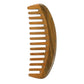 Louise Maelys Hair Comb Wooden Wide Tooth Combs for Curly Hair Detangling Sandalwood