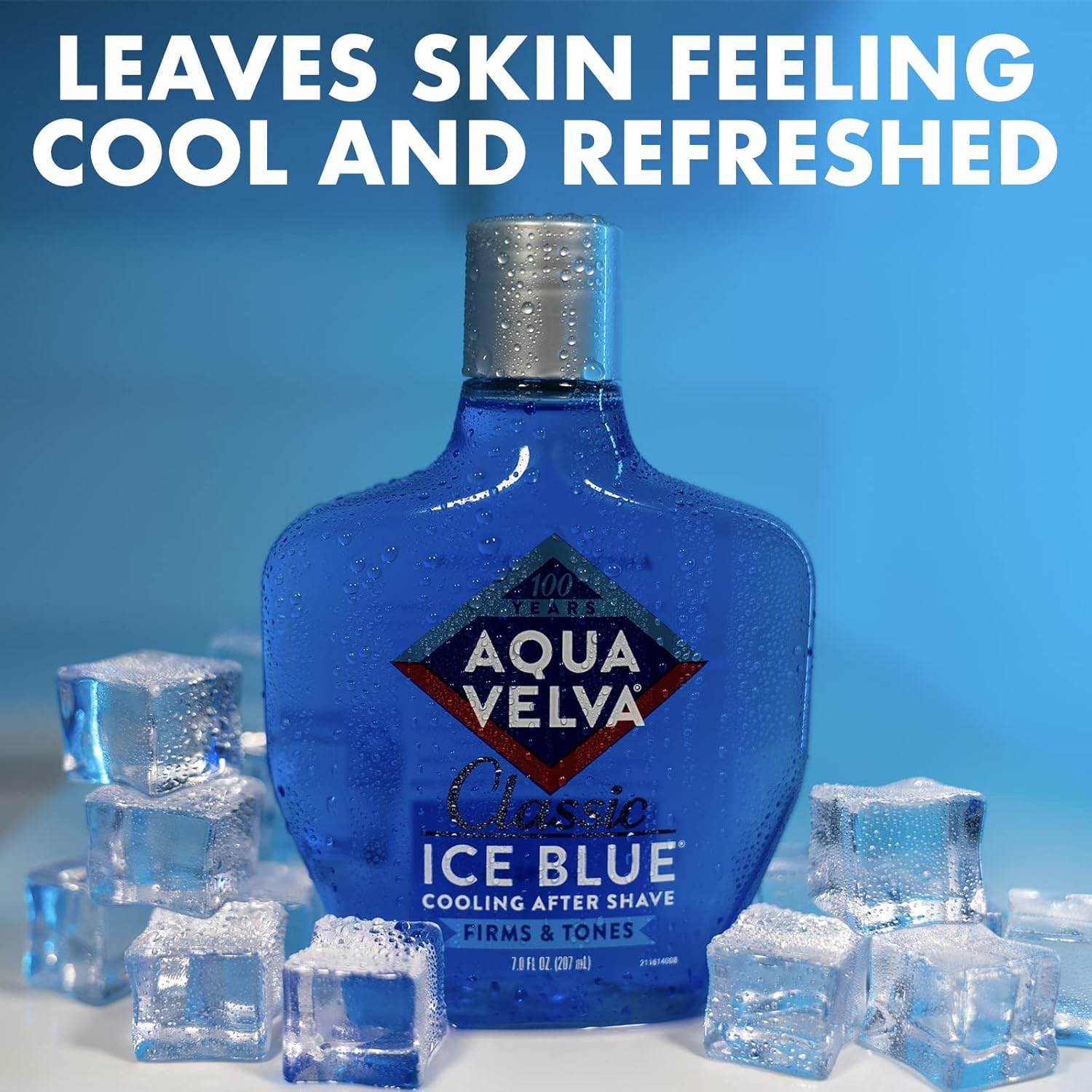 Aqua Velva After Shave, Classic Ice Blue, Soothes, Cools, and Refreshes Skin, 3.5 Ounce - My Store