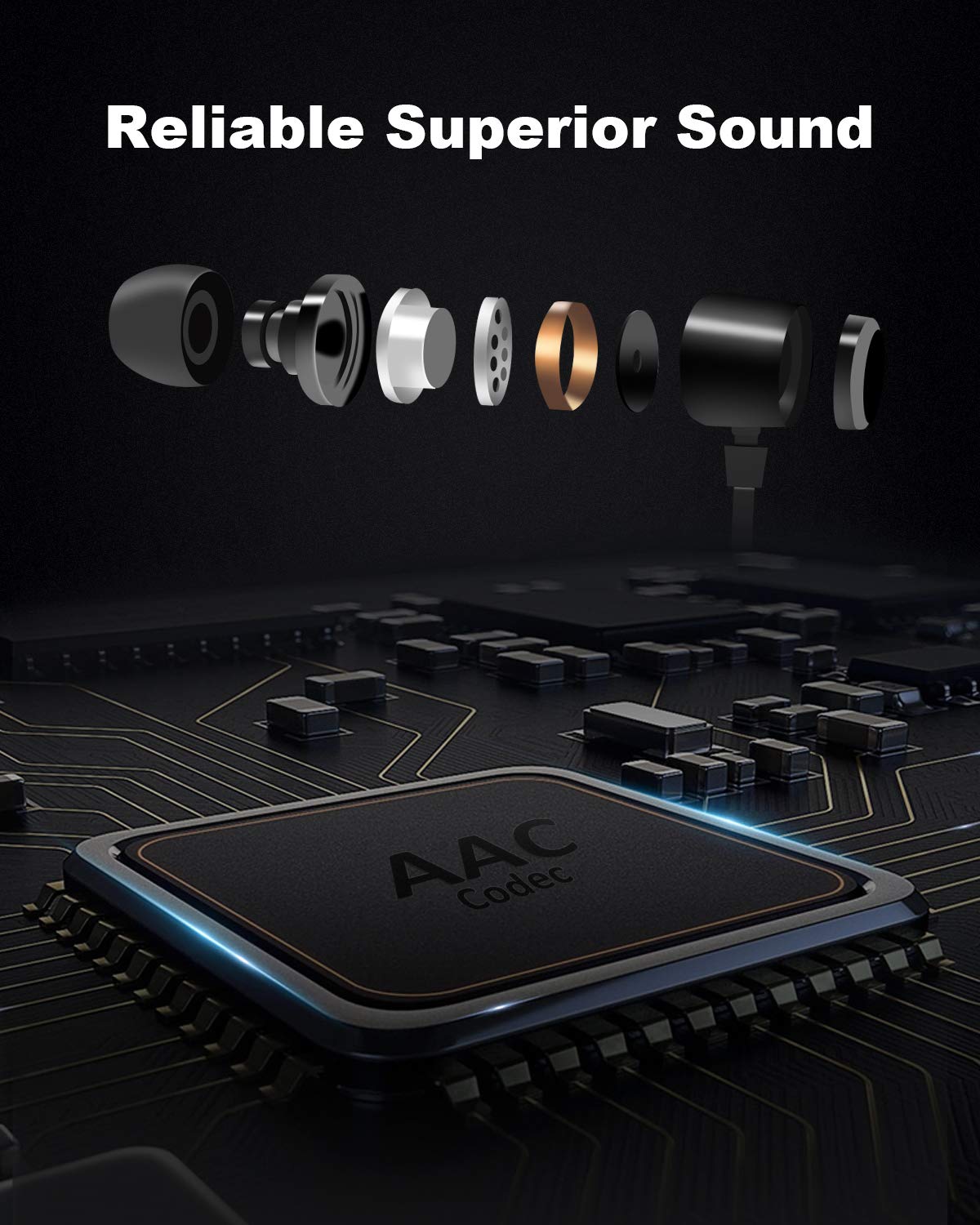 Buy now NANAMI Bluetooth Headphones Wireless Earbuds - Sports Magnetic Neckband Wireless Headsets, HiFi Stereo Deep Bass Updated Bluetooth 5.3 Earphones IPX7 Waterproof with Mic for Gym Running 24h Playtime at indiglob india