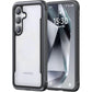 Buy now RAPTIC Shield Crystal Case for Samsung Galaxy S24 Ultra, [13FT Mil-Grade Drop Protection], [Not Yellowing Tech], Durable Anodized Shockproof Aluminum Frame Slim Samsung S24 Ultra Case, Iridescent S24 6.2" Black Grey at indiglob india