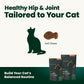 Buy now VetriScience Healthy Hip & Joint Chews, GlycoFlex Glucosamine and Green-Lipped Mussel Joint Support Supplement for Cats, Promote Mobility and Protect Joints, Chicken, 60 Count at indiglob india