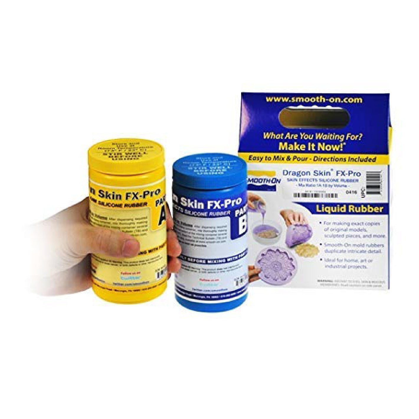 Buy now Smooth-On Dragon Skin™ FX-Pro™ Platinum Rubber Silicone Molds for Special Effects & Prosthetics - Pint Unit at indiglob india