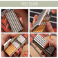 Creative Thin Portable Stainless Steel Pocket Carrying Cigarette Box Case for Holds 10 Regular Size Cigarettes (Not Included Cigarette)