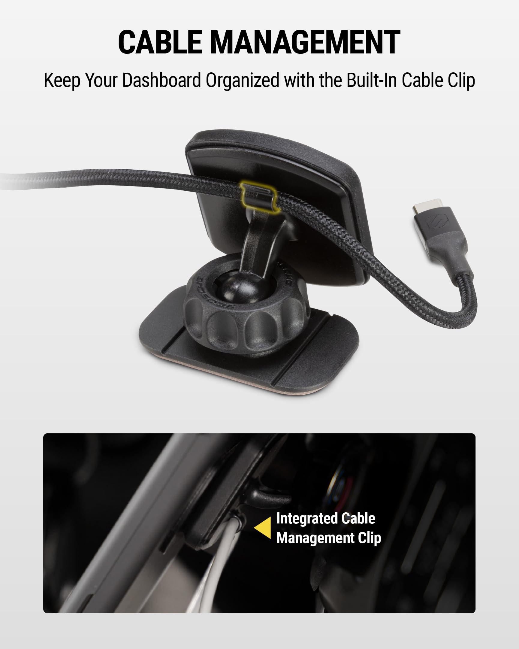Buy now Scosche MAGDMB MagicMount Magnetic Phone Mount for Car, Dashboard Cell Phone Holder with 360° Adjustable Magnet Head, Universal Phone Stand for Car Compatible with iPhone, Samsung, and All Devices at indiglob india
