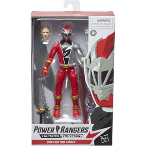 Power Rangers Lightning Collection Dino Fury Red Ranger 6-Inch Premium Collectible Action Figure Toy