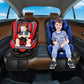 Car Seat Protector 1 Pack Car Seat Cushion Mat Thickest Padding,Waterproof 600D Fabric Car Seat Covers for Non-Slip Backing Mesh Pockets for Baby and Pet (Black, 1 Pack)