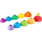 Fisher-Price Baby Toy Stack & Roll Cups, 10-Piece Stacking & Nesting Activity for Developmental Play Infants Ages 6+ Months