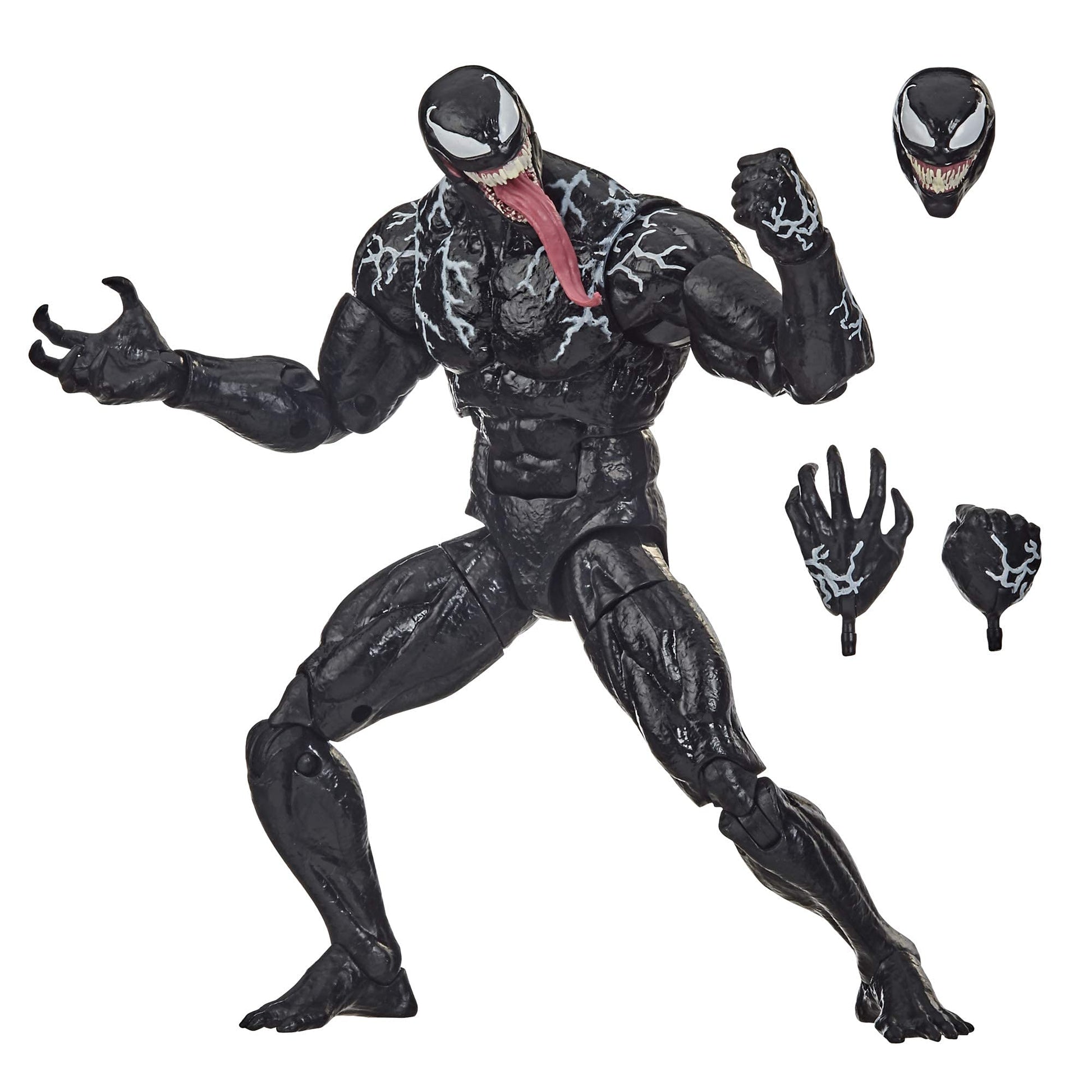 Buy now Hasbro Marvel Legends Series Venom 6-inch Collectible Action Figure Venom Toy, Premium Design and 3 Accessories at indiglob india