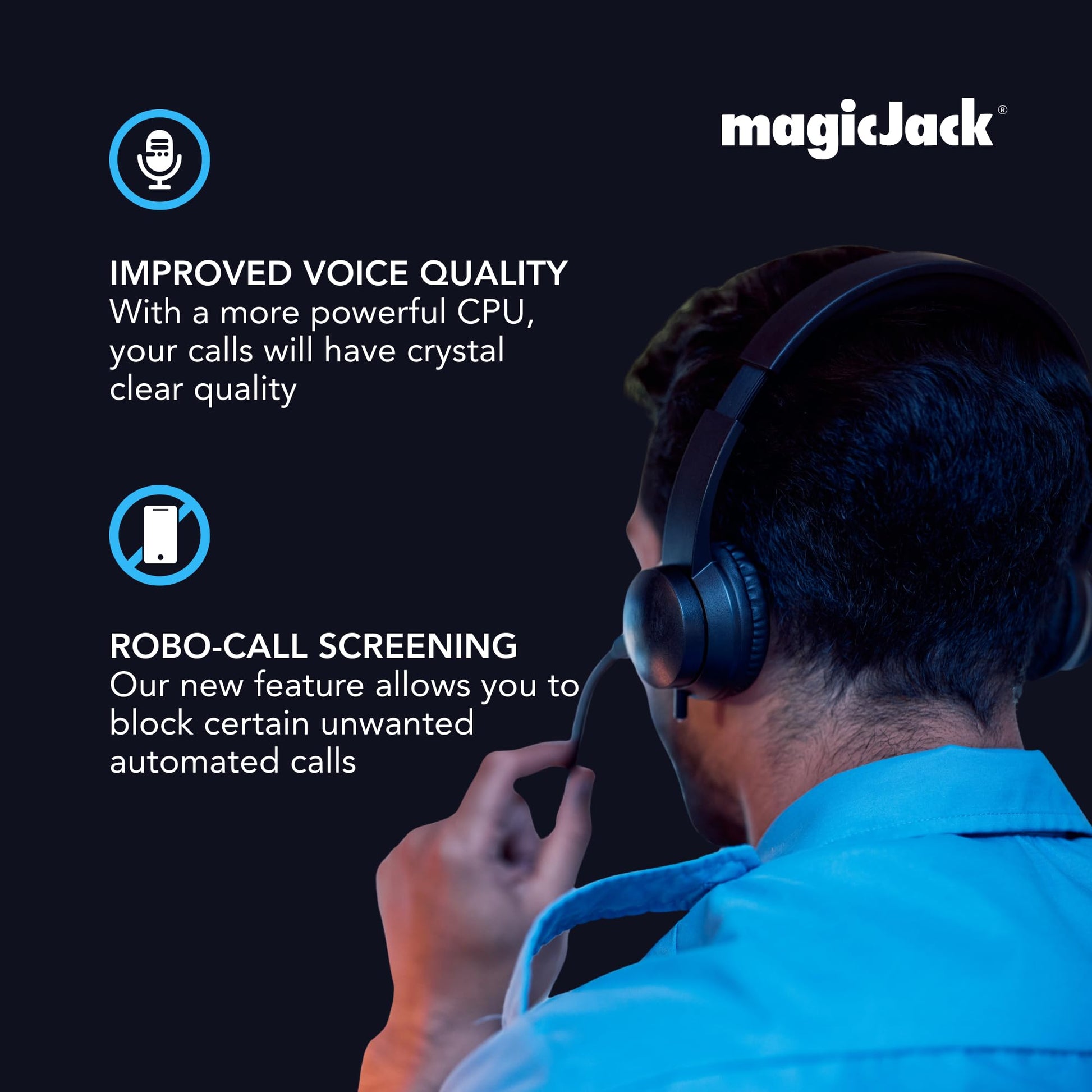 Buy now magicJack VOIP Phone Adapter - Unlimited Calls to US & Canada, No Monthly Bill, Portable Internet Phone with App, magicIN™ & magicOUT™ Service at indiglob india