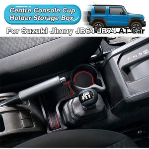 Autorder Center Console Cup Holder Storage Tray for 2019-2025 Suzuki Jimny JB64W JB74W at Models Accessories Center Console Organizer
