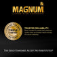 TROJAN Lubricated Magnum Condoms XL Large Size - 12 Count