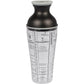 16oz Large Cocktail Shaker Bar Set- Includes Measuring Jigger, Strainer, 6 Printed Mixed Drink Recipe Measurements on Bottle- Fun Bartender Kit for Mojitos, Martinis & More- Great for Summer Parties - My Store