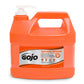Buy now GOJO 095804 NATURAL ORANGE Pumice Hand Cleaner, Citrus, 0.5 gal Pump Bottle, 4/Carton Orange Citrus 128 Fl Oz (Pack of 1) at indiglob india