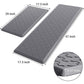 Kitchen Mat [2 PCS] Cushioned Anti-Fatigue Floor Mat, Waterproof Non-Skid Ergonomic Comfort Foam Rugs, Standing Mat for Kitchen, Floor,Office, Sink, Laundry(Grey)