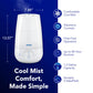 Buy now Vicks FilterFree Plus Cool Mist Plus Humidifier (VUL565), Medium Room ƒ??Filter-Free Cool Mist Humidifier for Baby, Kids and Adult Rooms, Works with Vicks VapoPads at indiglob india