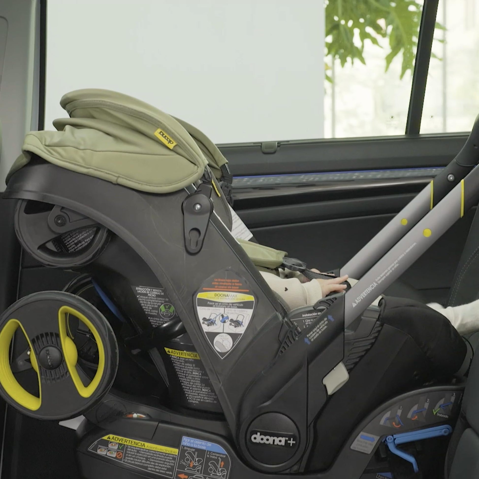 Buy now Doona Latch Base - Compatible with Doona Car Seat & Stroller at indiglob india