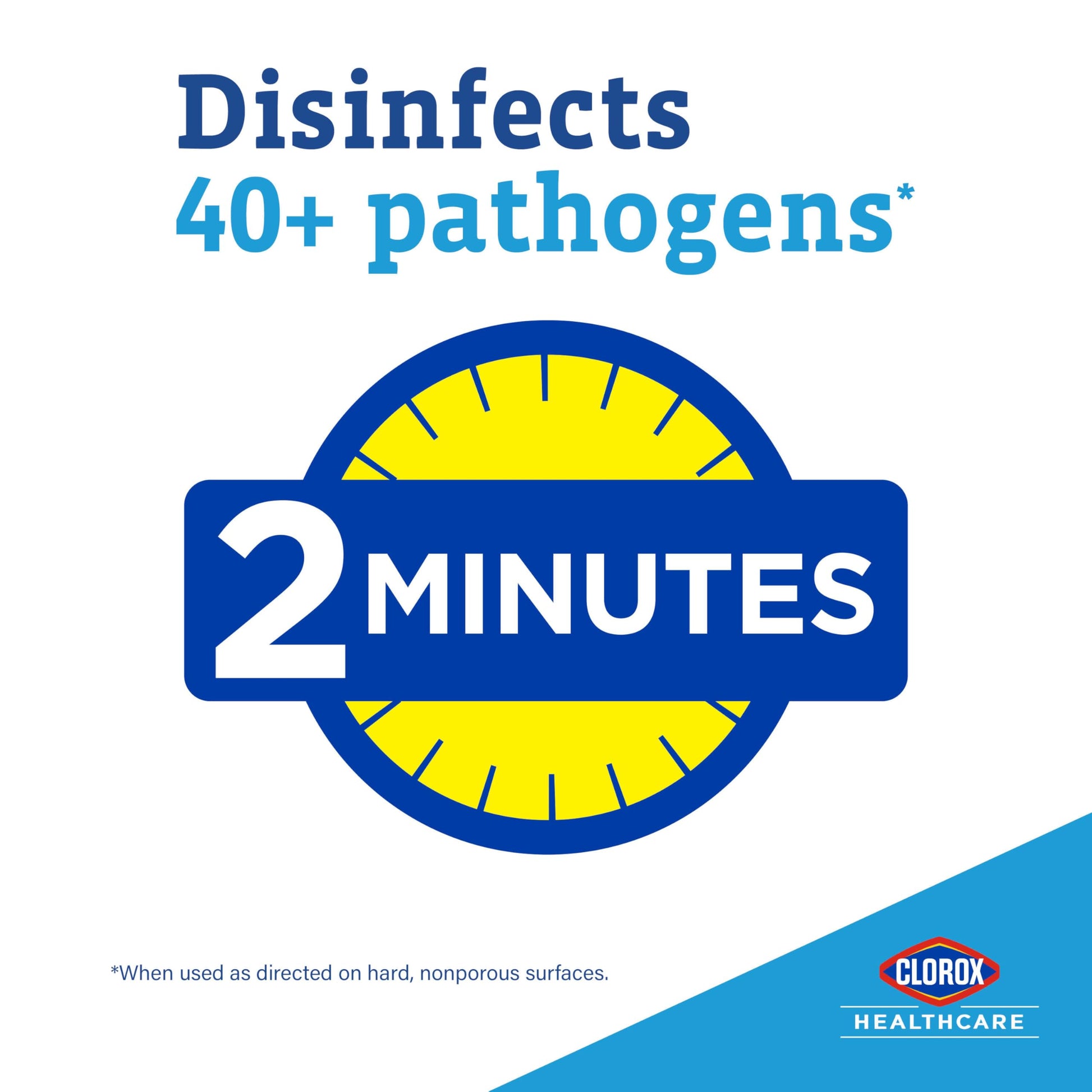 Buy now CLOROX Healthcare VersaSure Cleaner Disinfectant Wipes, 6" x 5", 150 Count Canister (Package May Vary) at indiglob india