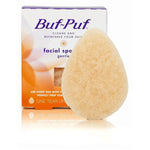 Buf-Puf Gentle Facial Sponge, Dermatologist Developed, Removes Deep Down Dirt & Makeup That Causes Breakouts and Blackheads, Reusable, Exfoliating, 1 Count - My Store