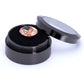 Small Loose Diamond or Gemstone Display Box Case Holder Show Container Metal (Black- 1.3x0.5)