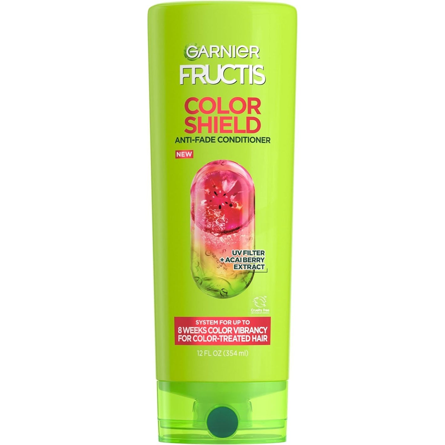 Garnier Fructis Color Shield Anti-Fade Conditioner for Color Treated Hair, 12 Fl Oz, 1 Count (Packaging May Vary)