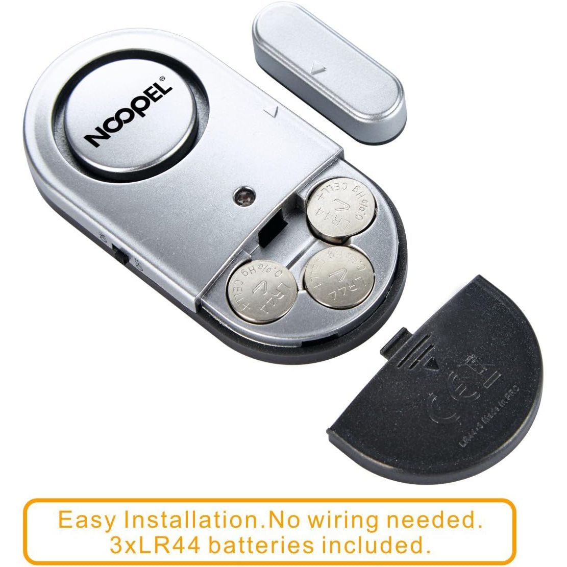 Buy now Door Window Alarm 2 Pack Noopel Home Security Sensor Burglar Anti-Theft 120DB Alarm with Batteries Included - DIY Easy to Install (2) at indiglob india