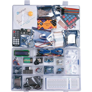 ELEGOO UNO R3 Project Most Complete Starter Kit with Tutorial Compatible with Arduino IDE (200+ Components)