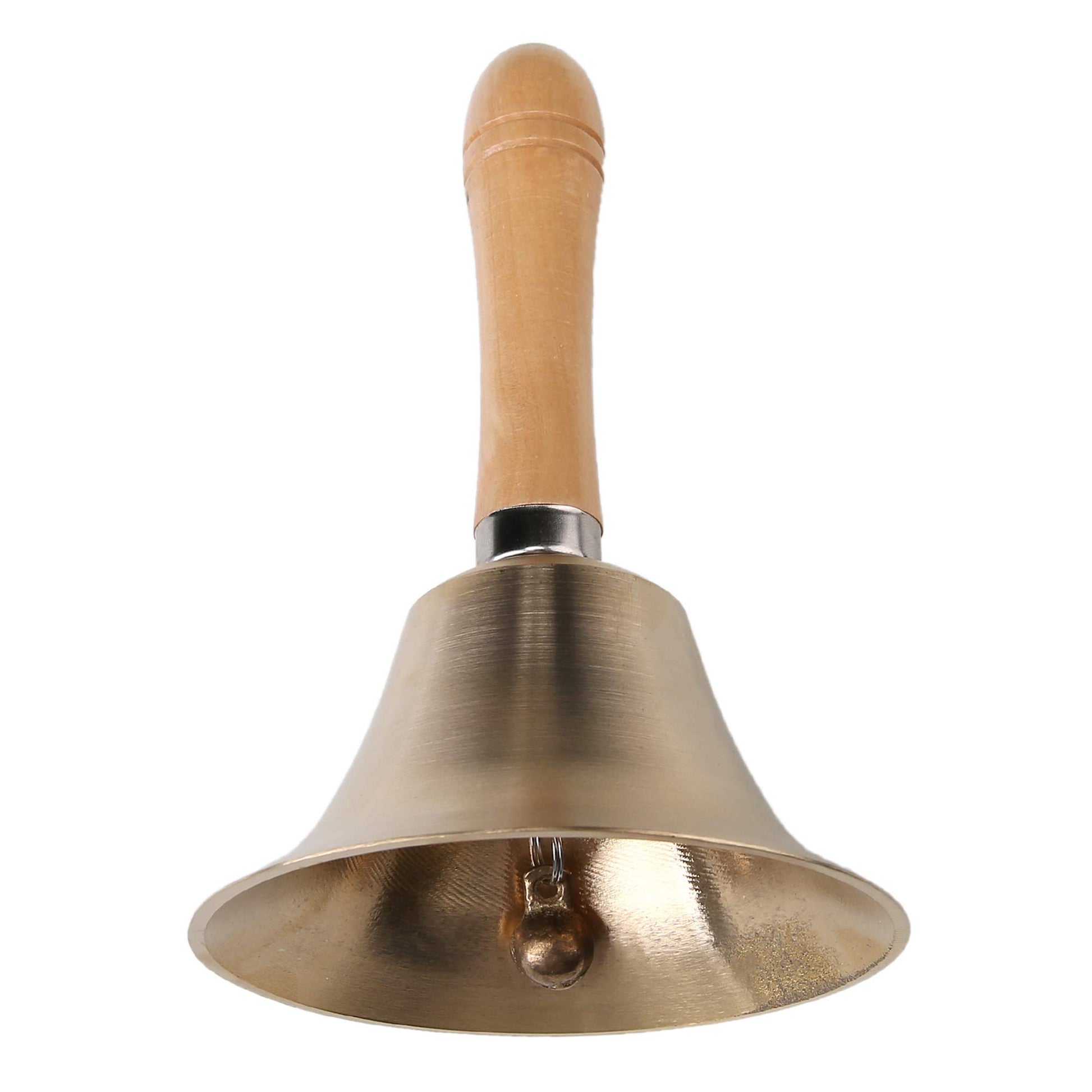 Buy now Super Loud Solid Brass Hand Call Bell at indiglob india