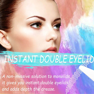 120Pieces Double Eyelid Tape, Invisible Lace Eyelid Lifter Strips, Natural Fiber Waterproof Eye Lid Contour Stickers for Droopy Lids, Hooded Eyes - My Store