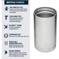 YETI Rambler 12 oz Bottle, Stainless Steel, Vacuum Insulated, with Hot Shot Cap