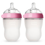 Buy now Comotomo Baby Bottle Single Pack, Pink, 8oz Pink 8 Ounce (Pack of 2) at indiglob india
