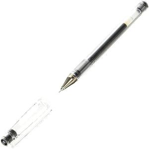 Pilot Gel Ballpoint Pen, Hi-Tec-C 04, Fine, Black (LH-20C4-B)