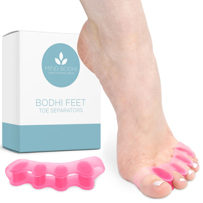 Buy now Mind Bodhi Toe Separators/Toe Spacers - For Men and Women - Regular Size – Blue Regular Size Pink at indiglob india