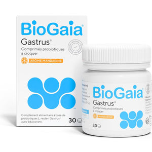 BioGaia Gastrus Gut Health Probiotic | Eases Abdominal Discomfort, Gas & Bloating | Promotes Regularity & a Healthy Gut | Contributes to a Balanced Microbiome | Backed by 30 Years of Research
