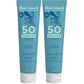BLUE LIZARD Sensitive Mineral Sunscreen with Zinc Oxide 50+ Water Resistant UVAUVB Protection with Smart Cap Technology Fragrance Free, Sensitve, SPF 50 - - Tube, Unscented, 5 Fl Oz