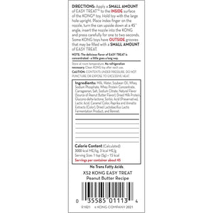 KONG - Easy Treat - Dog Treat Paste - Peanut Butter - 8 Ounce