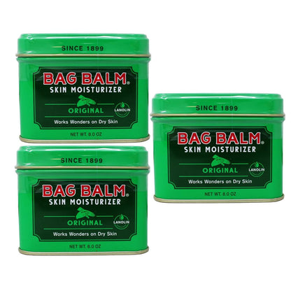 Bag Balm - 8 Ounce Tins - 3 Pack